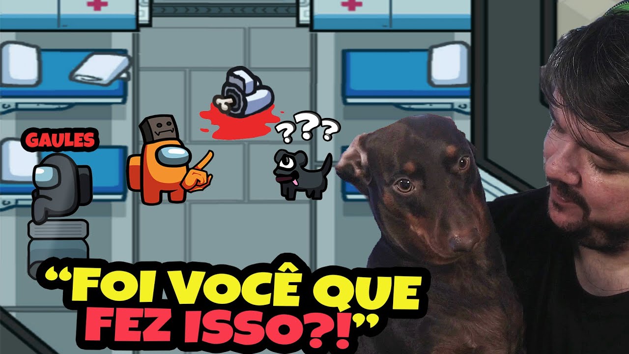 🤣🐶GAULES BOTOU A CULPA NO RATÃO JOGANDO DE IMPOSTOR NO AMONG US! AGORA ELE FOI LONGE DEMAIS!
