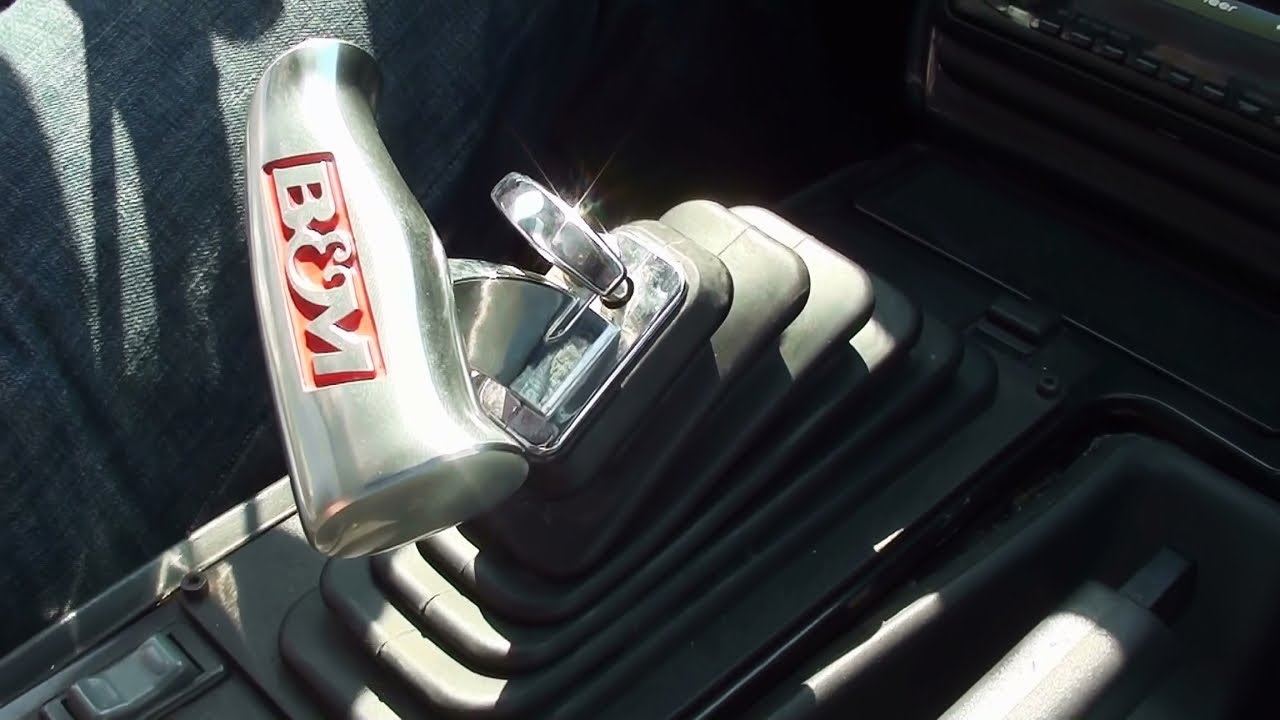 Переключение передач Megashifter 1987 Pontiac Trans Am Project