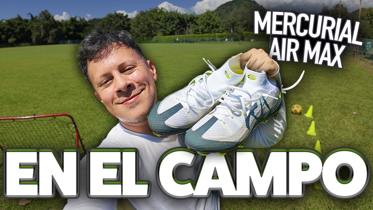 Por fin prob&eacute; un Mercurial Superfly 👀 | Mercurial Air Max 95 en el campo 🔥