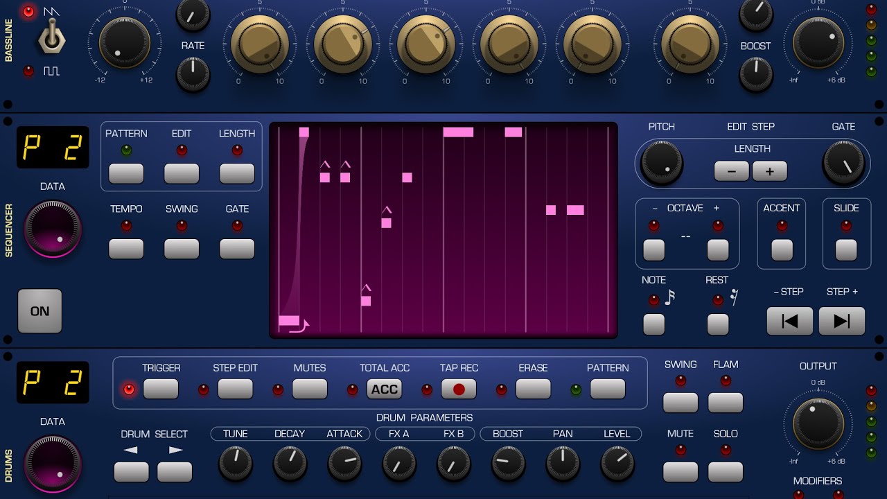 Pure Acid - How does it sound? All factory Presets... Get your headphones!!
