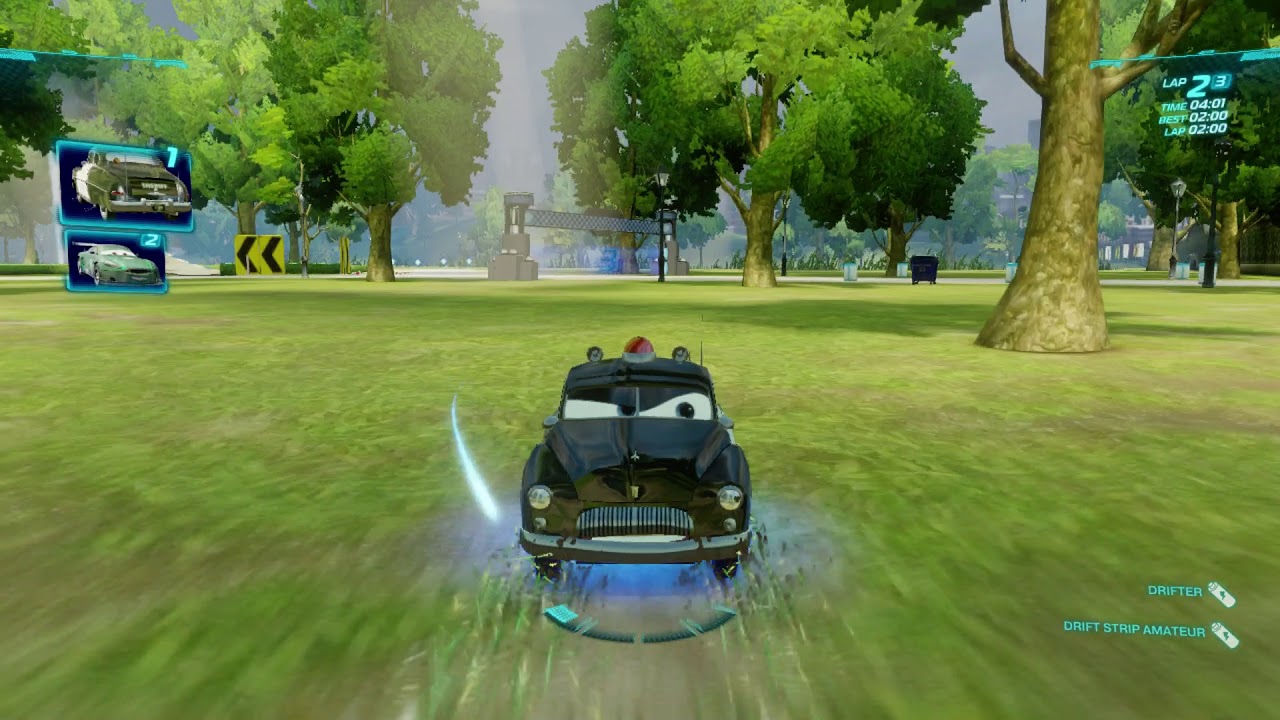 Cars 2: The Video Game | Sheriff - Hyde Tour! | WhitePotatoYT!