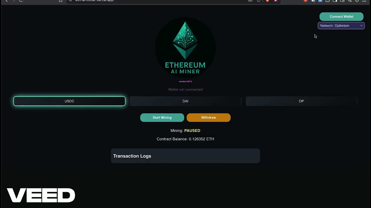 Earn FREE Ethereum | ChatGPT AI Agent Mining Script 2026 | ETH, BNB, BASE - NEW 100% Working Method!