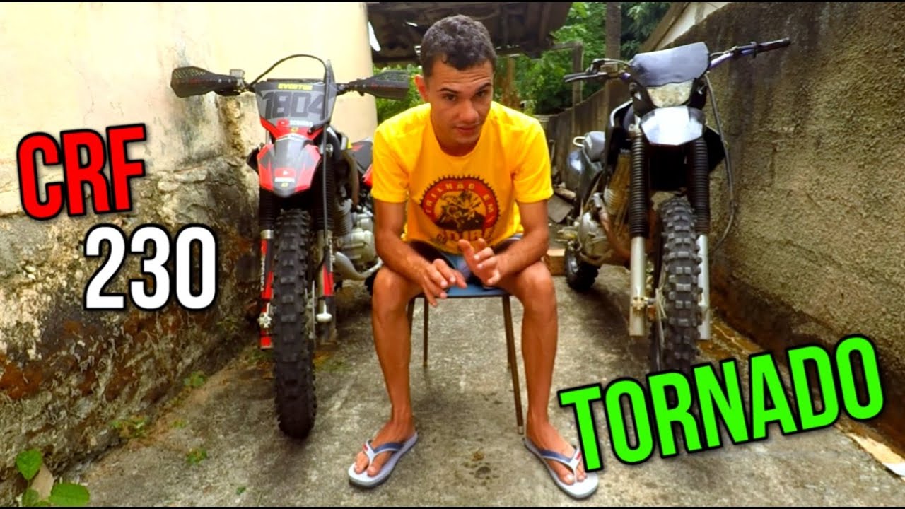 CRF 230 OU TORNADO? QUAL VALE MAIS A PENA?