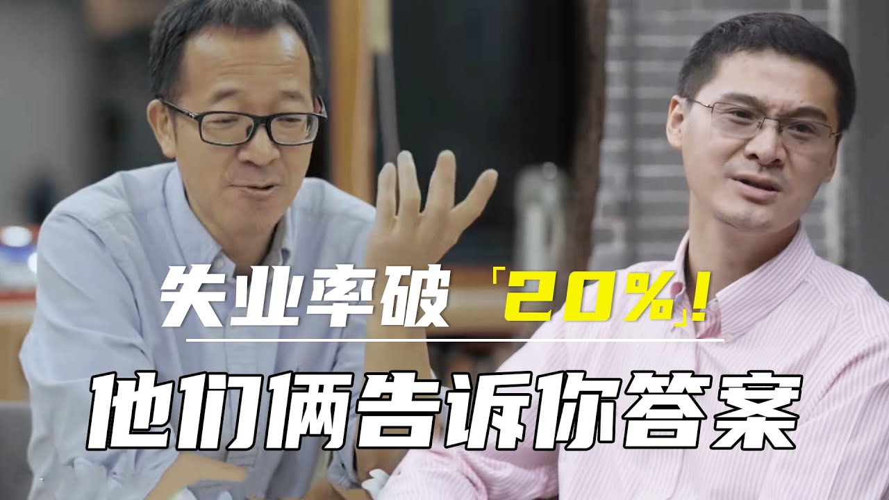 失业率破20%！俞敏洪联合罗翔犀利讨论，原来是教育方式上的错误！#十三邀 #许知远#罗翔#王石