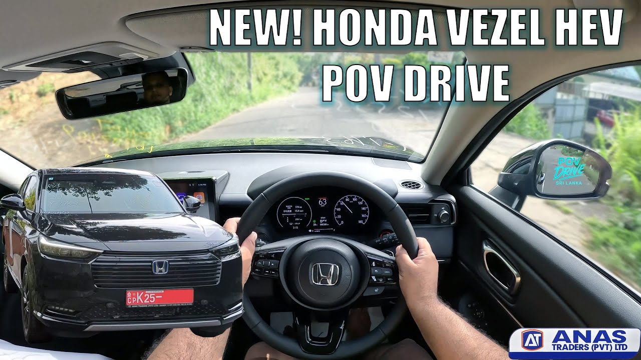NEW! Honda Vezel HEV Road Test POV Drive (Anas Traders)