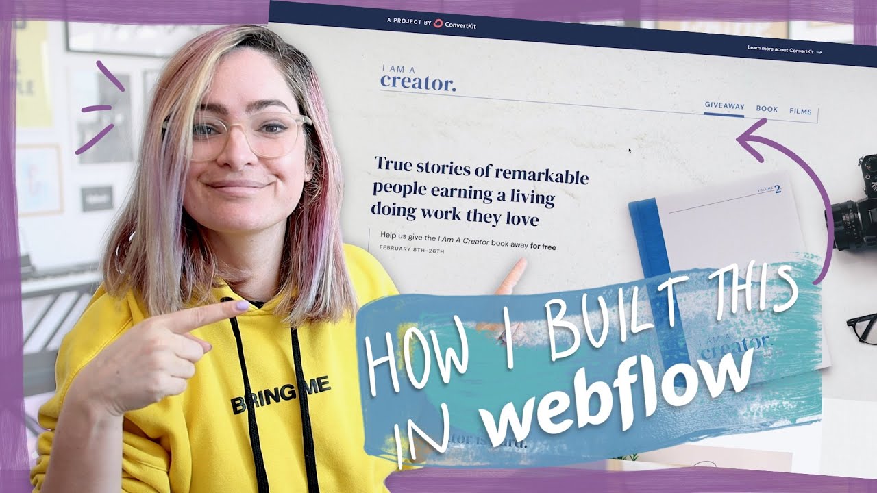 A Webflow site build walkthrough