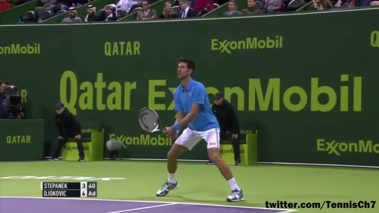 Novak Djokovic vs Radek Stepanek Highlights DOHA 2017