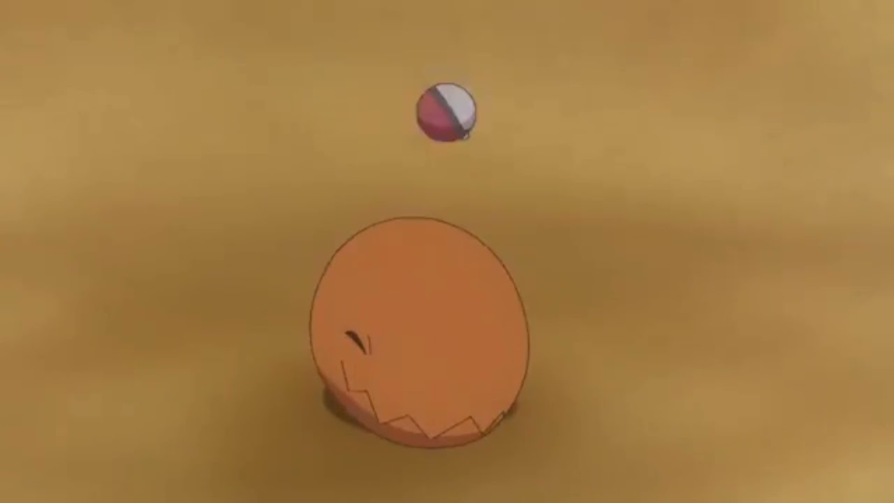 Pokemon Journeys Goh Caught Trapinch