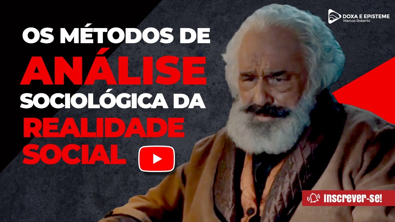 Os m&eacute;todos de an&aacute;lise Sociol&oacute;gica