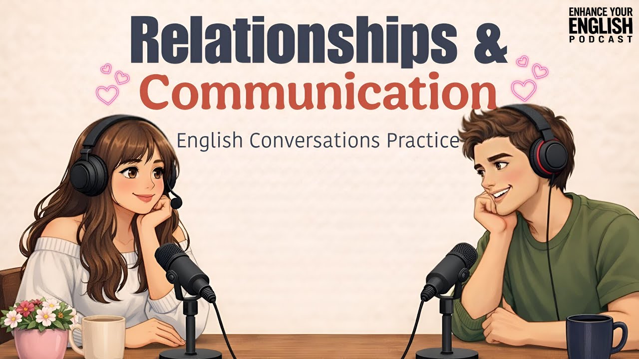English Podcast For Easy English Conversation | Relationships & Communication| Learn English