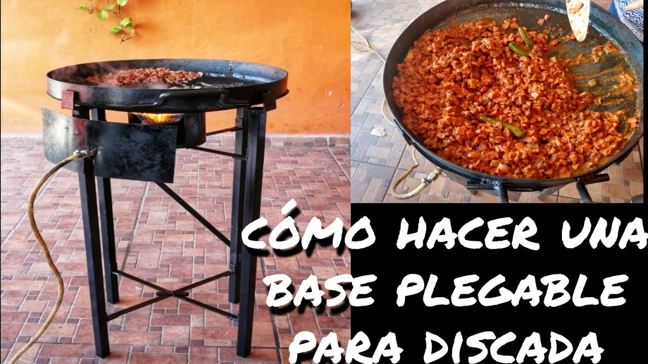 Cómo fabricar una base plegable para discadas