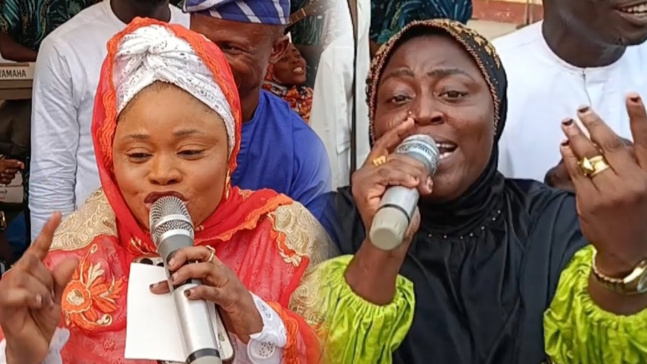 See How Alhaja Mistura Temi ni success,Alhaja Omotaye bi Challenge on Stage@Rakayat Gawat Ramadanlec