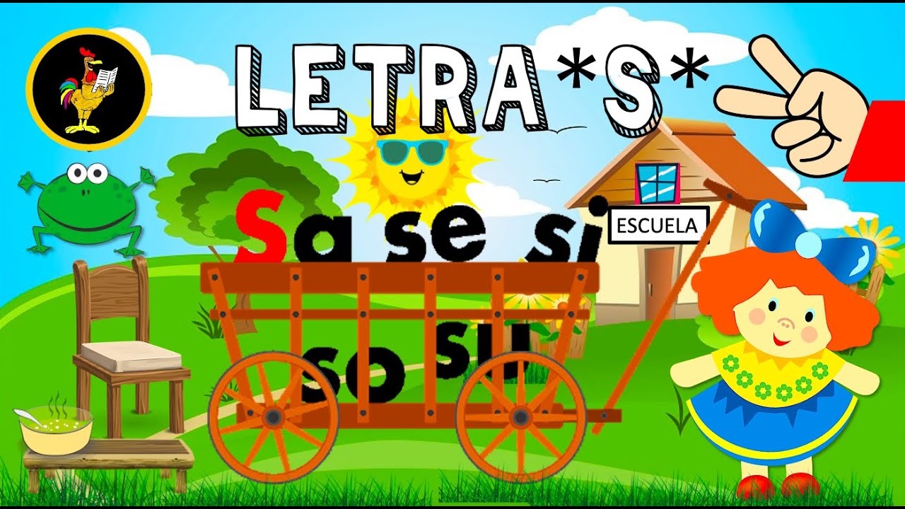 LETRA S / 🌀 APRENDE A LEER FÁCIL LA 