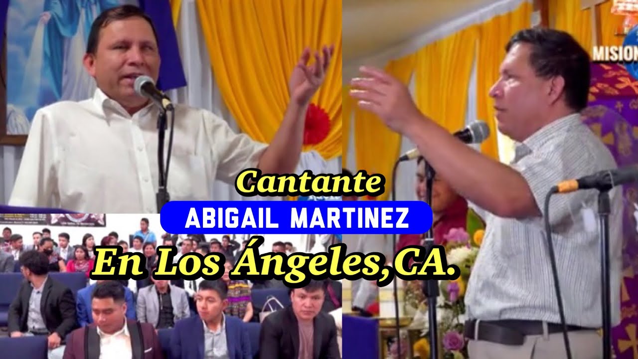 Cantante Abigaíl Martínez -en Los Ángeles,CA.