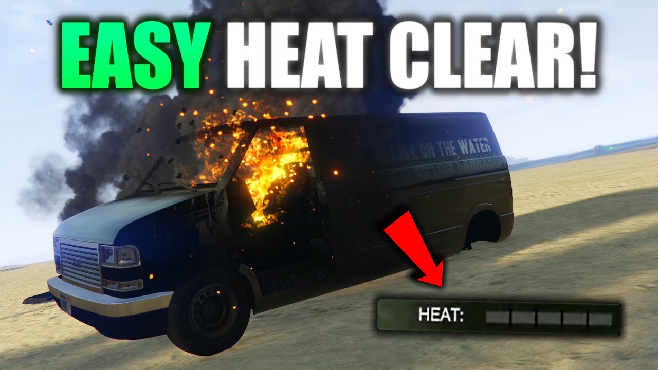 GTA Online: This Changes EVERYTHING! SUPER EASY Smoke On The Water Heat Clear Method!
