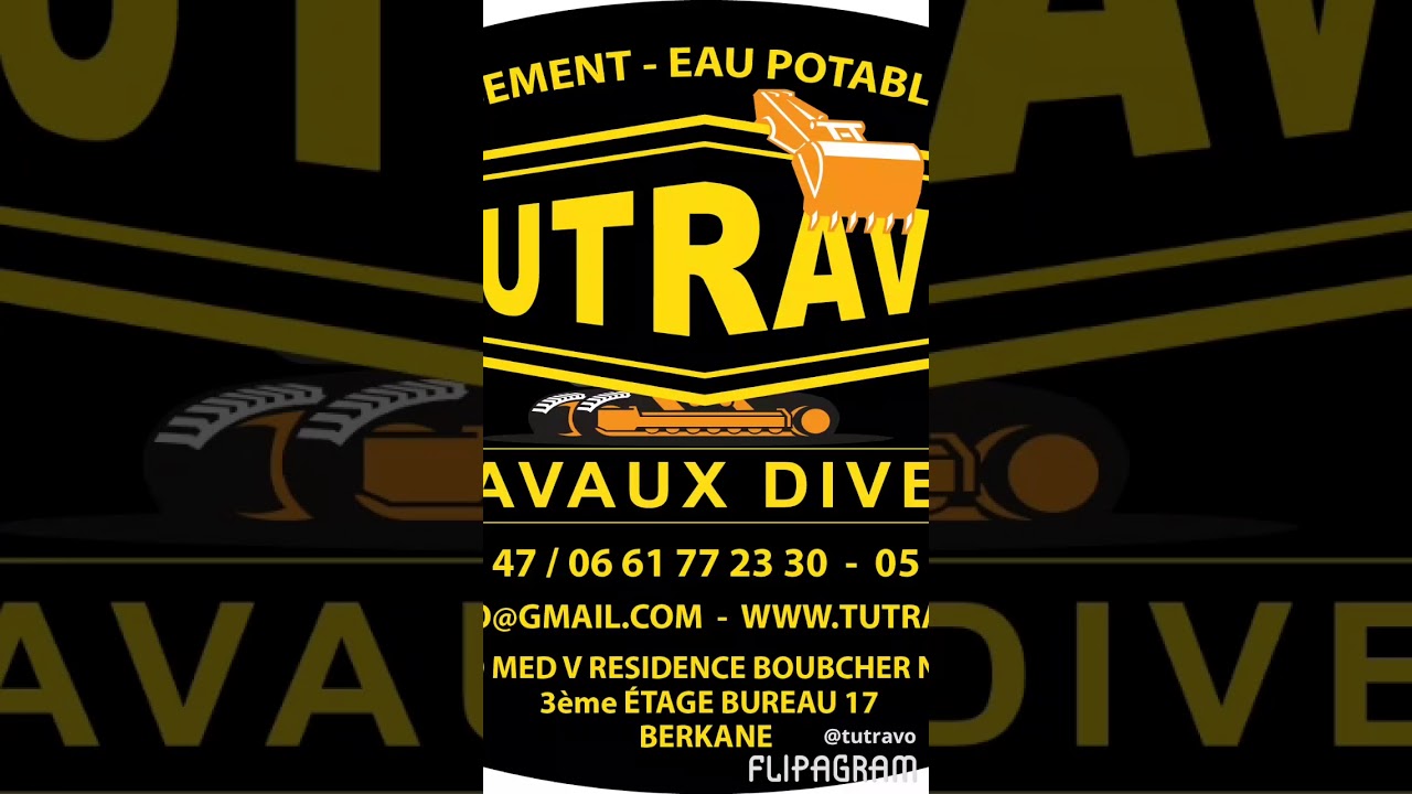 Terrassement - Voirie - Assainissement - Travaux Publics en Maroc.