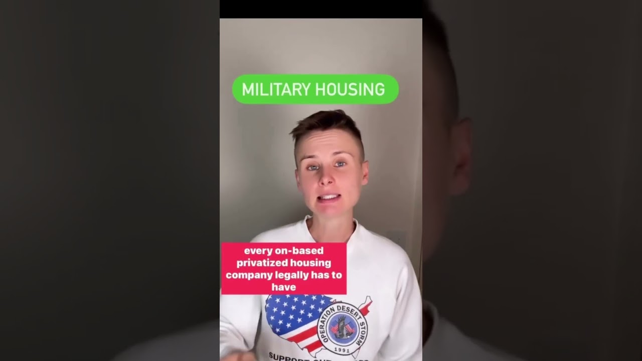 Military housing is amazing!