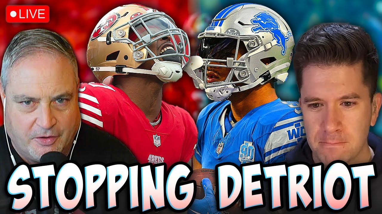 LIVE at Levi's - Can 49ers STOP Detroit Lions Run Game? | Krueger & Haberman