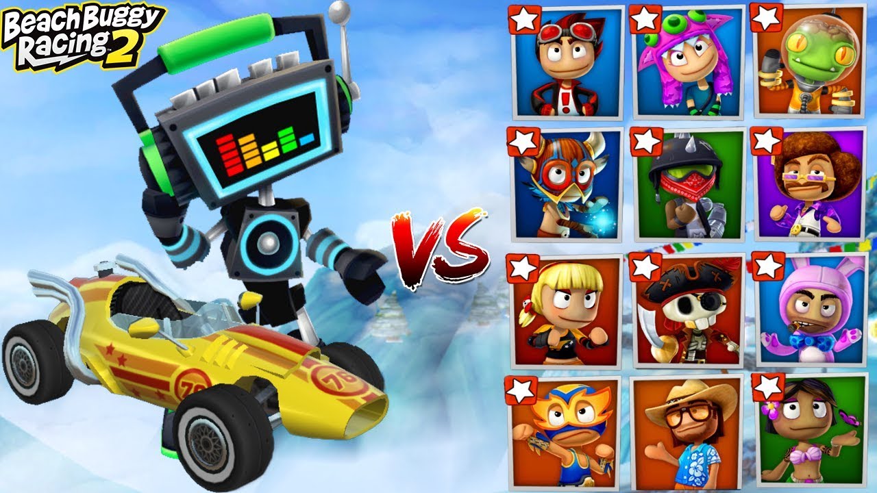 Beach Buggy Racing 2 Gameplay | BeatBot vs All boss Battles