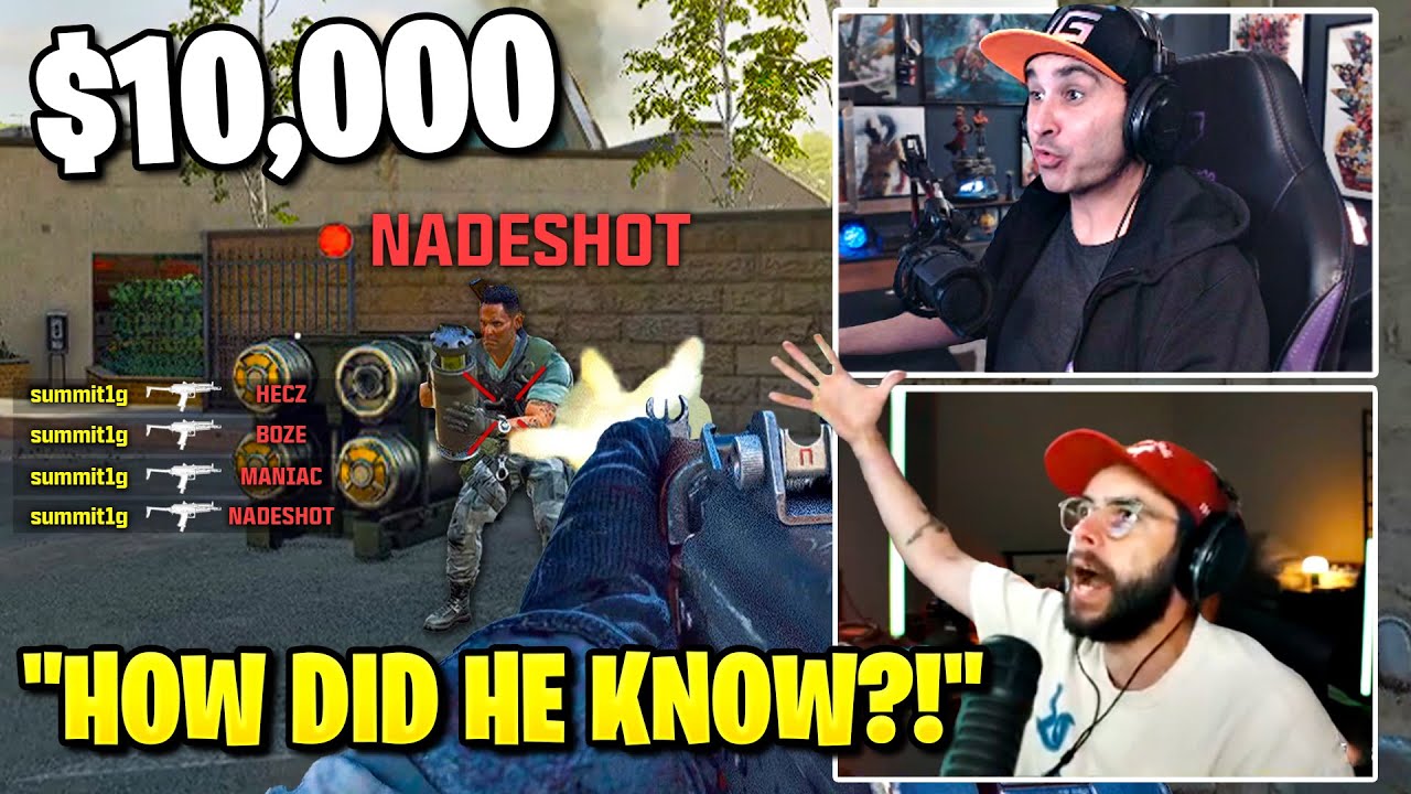 Summit1g in $10,000 Black Ops 6 Tournament VS Pros
