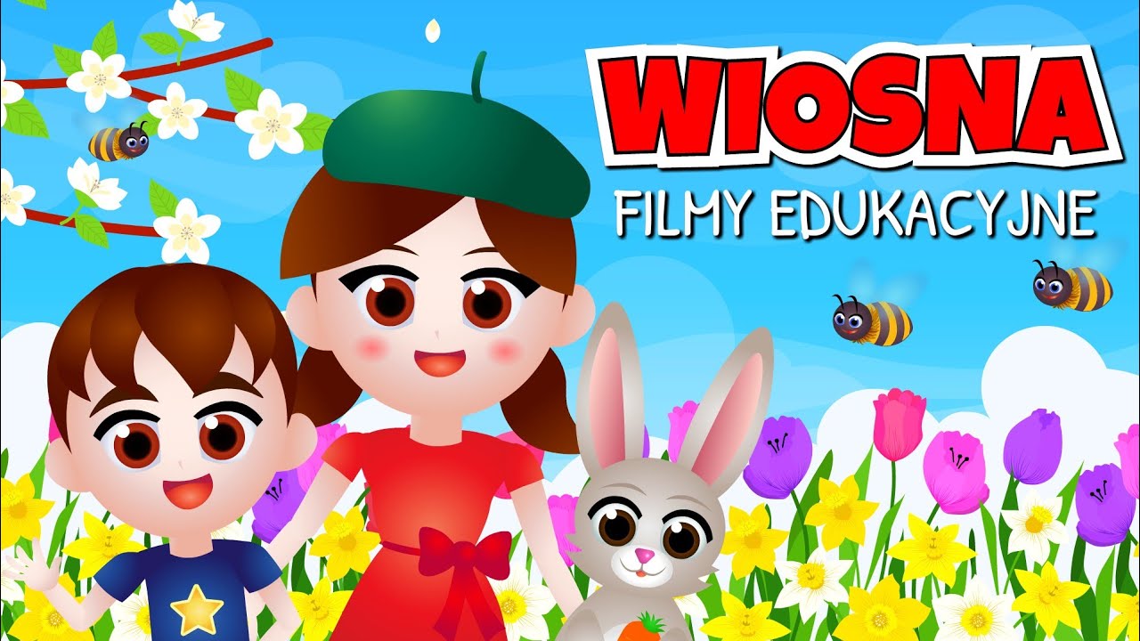 Wiosna - filmy edukacyjne dla dzieci 🌼