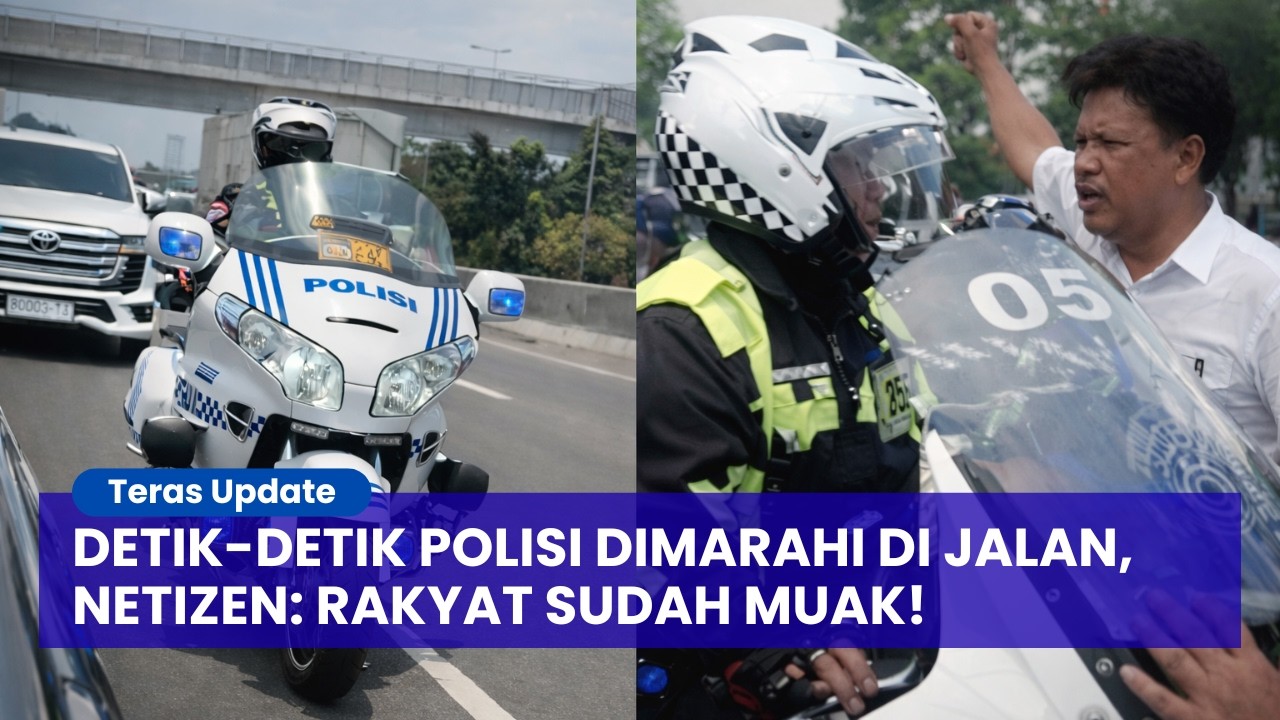 Rakyat Tidak Takut! Aksi Berani Pengendara Tolak Minggir Saat Patwal Pejabat Lewat