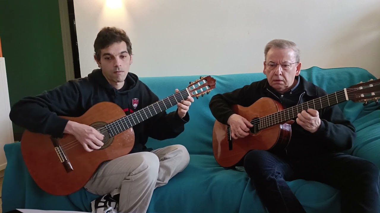 Vivaldi Andante duo in E minor RV532 par Michel et Kevin