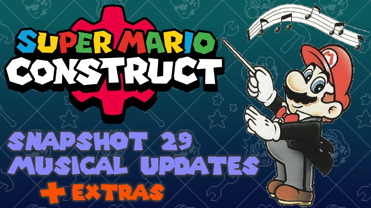 Super Mario Construct V8 Snapshot 29 - Lots of Musical Updates!