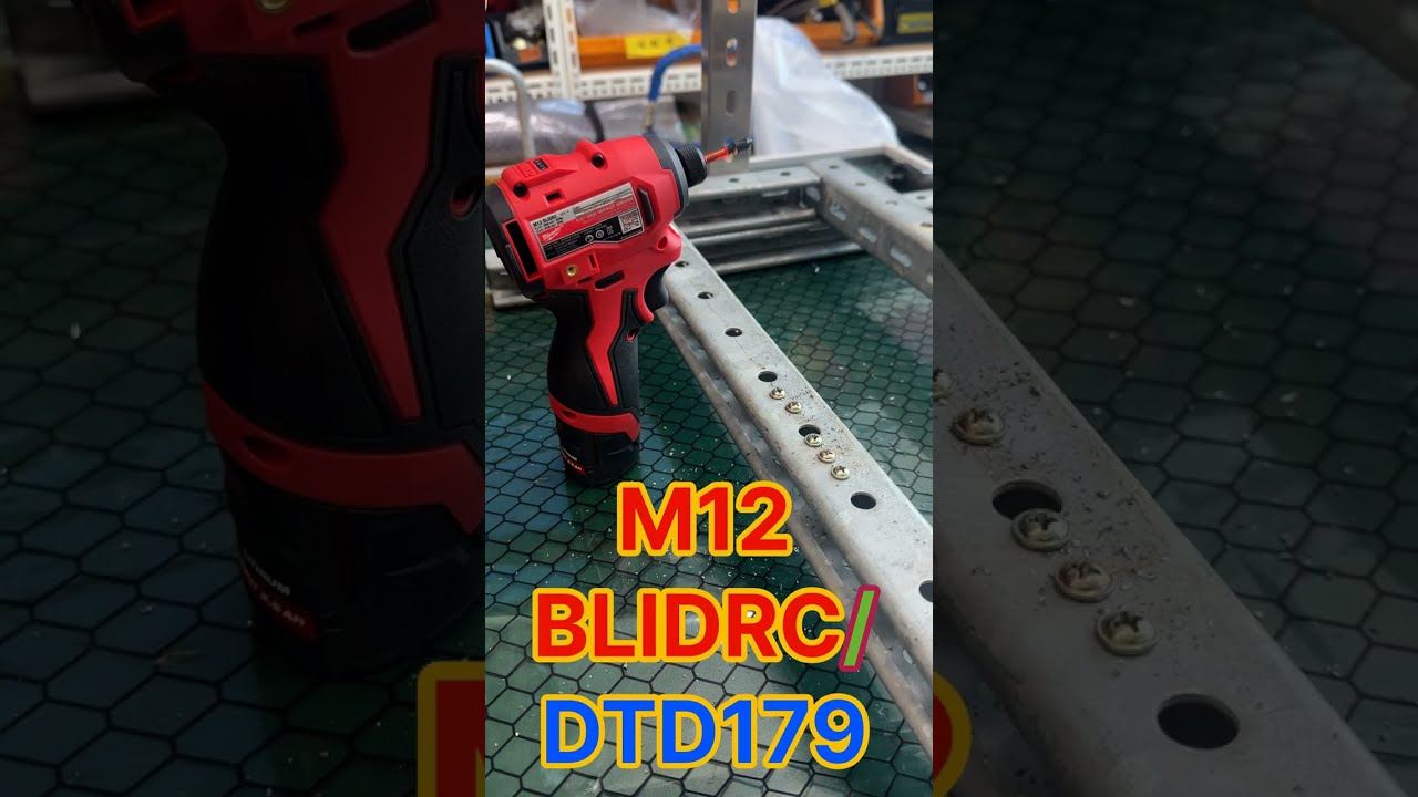 밀워키 Milwaukee M12 BLIDRC Tool 🛠️ #ASMR🛠️