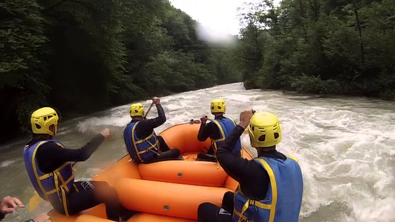 Rafting on La Dranse
