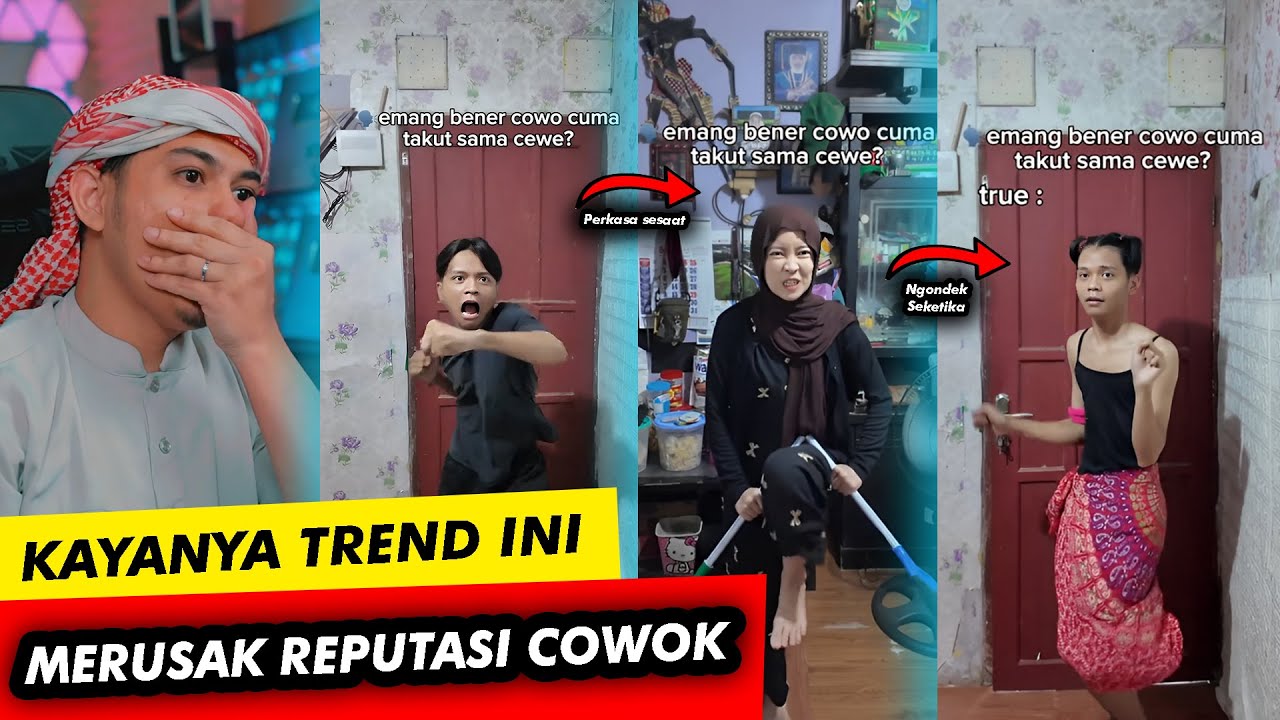 TREND INDUN-INDUN KEPALA LINDUN🗿🗿🗿 Reaction Meme TikTok