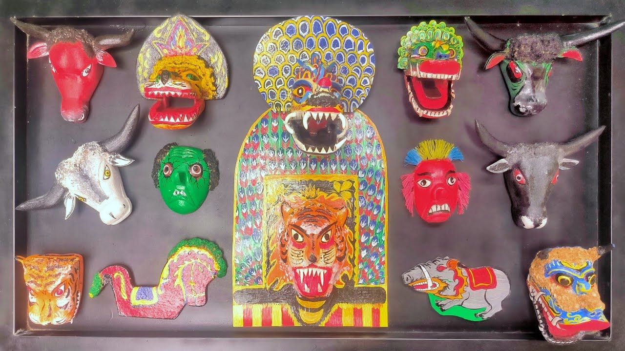 Membersihkan Barongan, Barongan Telon, Barongan Devil, Barongan Dragon