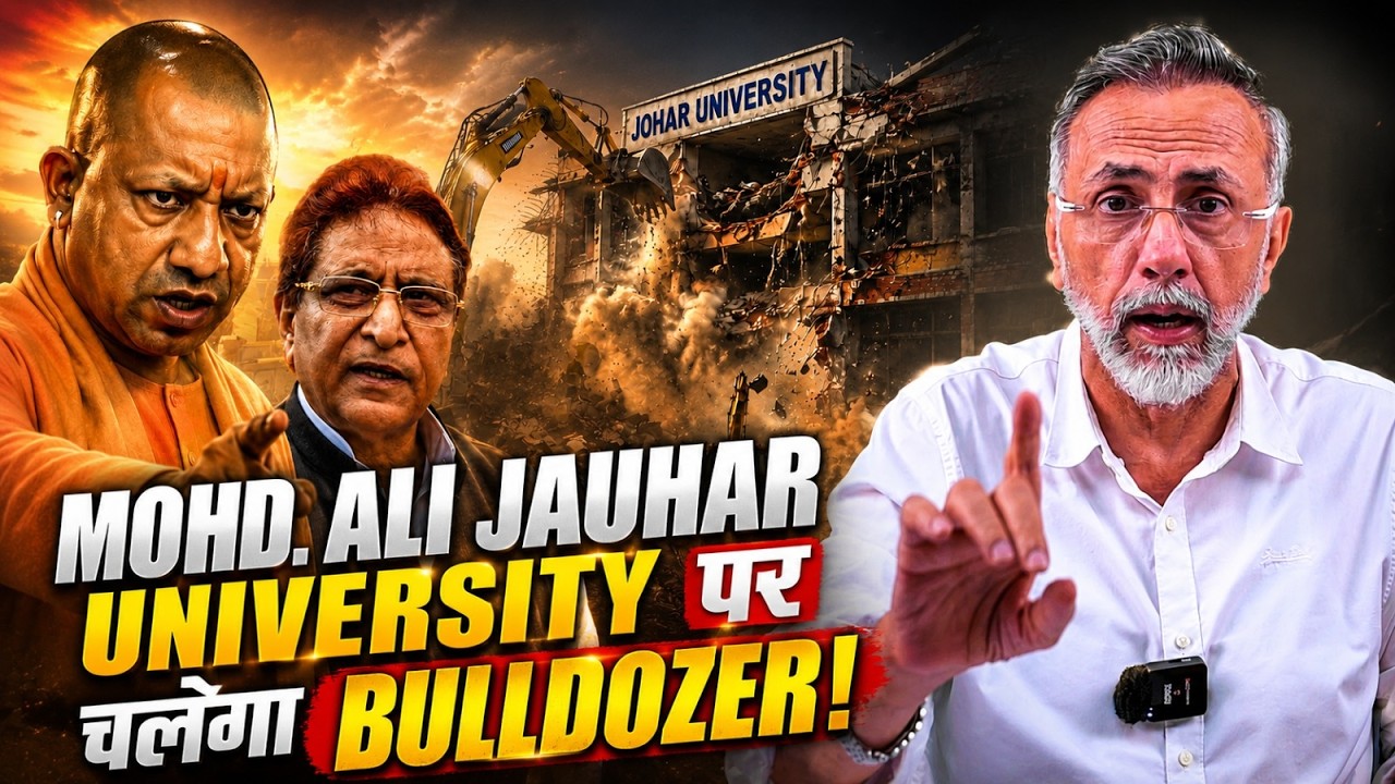 BIG UPDATE ; BULLDOZER AT MOHD. ALI JAUHAR UNIVERSITY | Face to Face