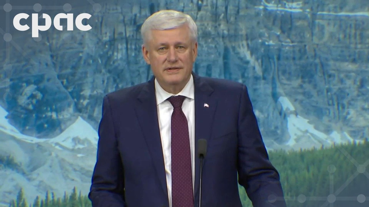 Former prime minister Stephen Harper speaks at Canada Investment Summit &ndash; September 15, 2026
