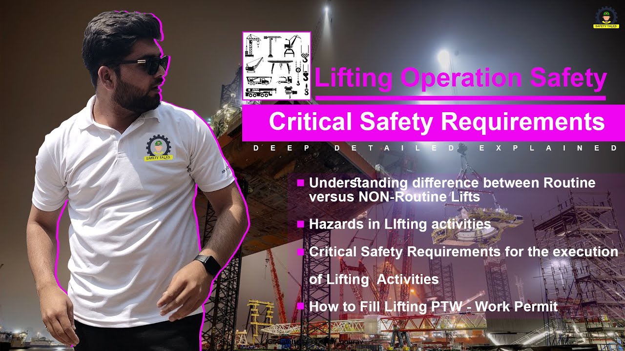 Lifting Operation Safety || Safety Talks With Gourav ||