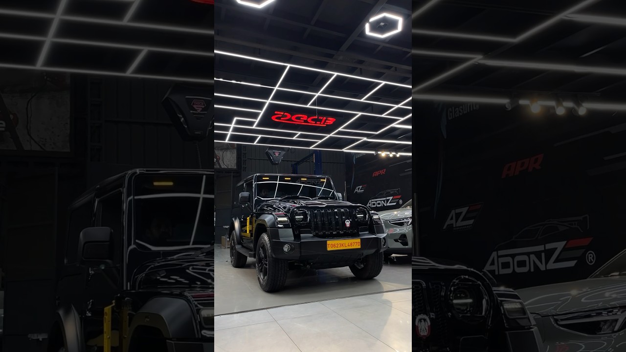 Best Thar Modification @adonzautomotive #thar #thar4x4 #modification #adonzautomotive #shorts
