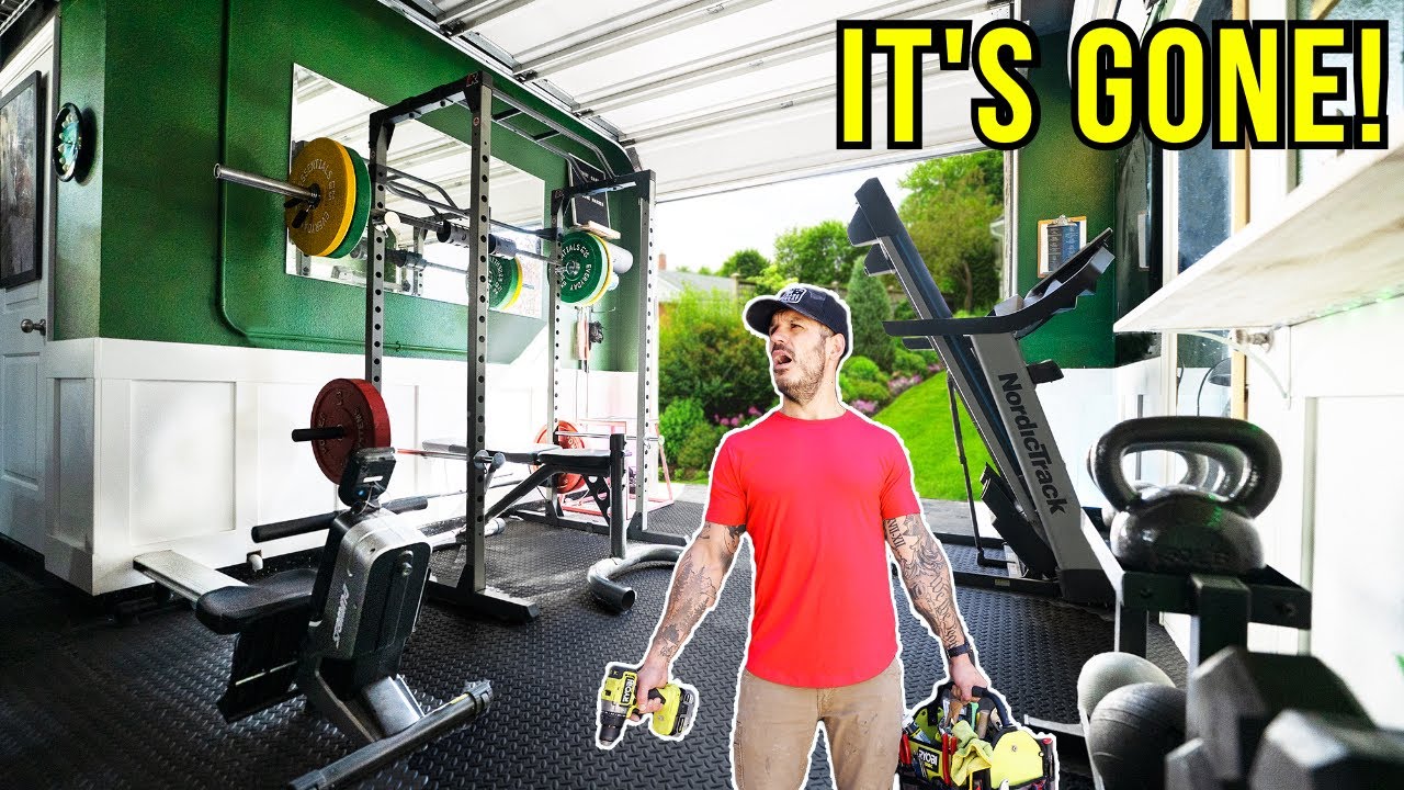 Got Rid of My Shop And Built a Dream HOME GYM