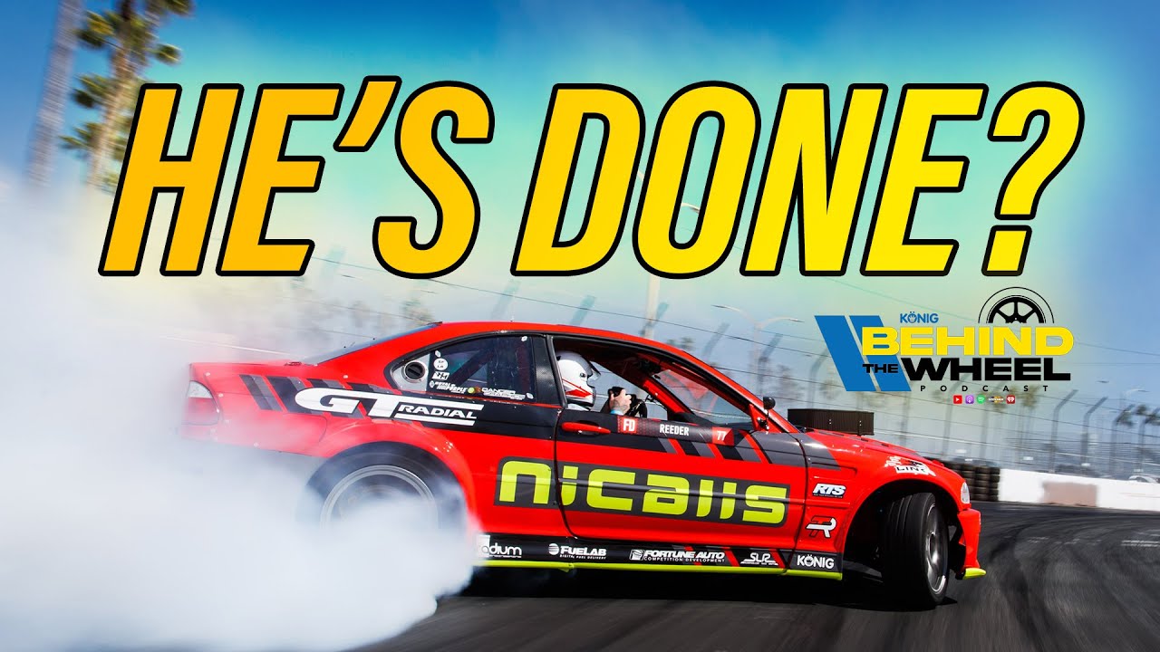 Travis Reeder on leaving @formuladrift , talks future plans | Behind the Wheel Podcast