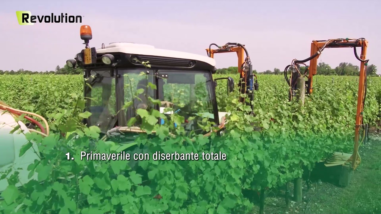 Revolution: per la gestione del sottofila dei vigneti.