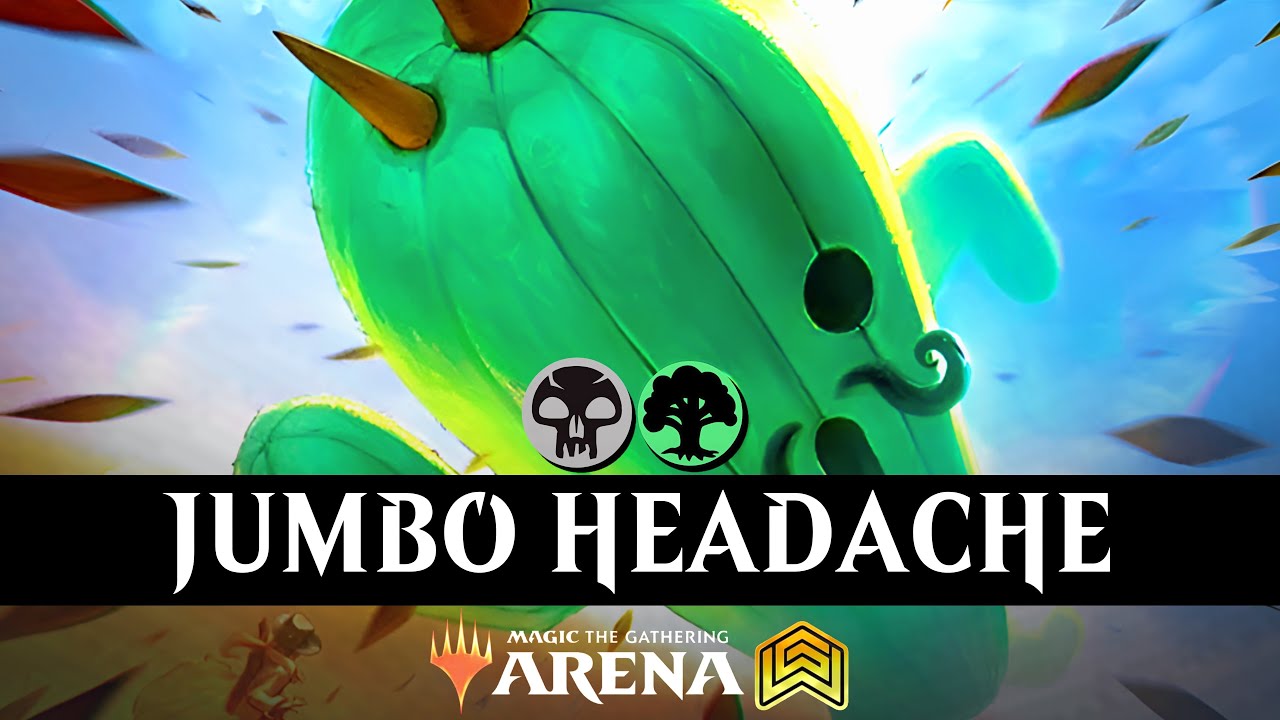 THE #1 JUMBO CACTUAR Deck is CREATING 10,000 PROBLEMS - MTG Arena Standard Ranked - Golgari Cactuar