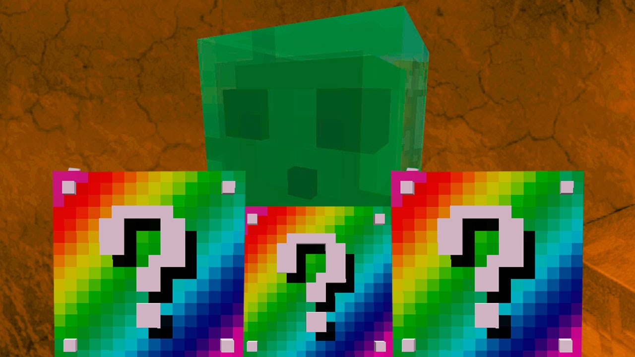 Minecraft: LUCKY BLOCKS RAINBOW | SUPER SLIME | Desafío de la Suerte Especial - #57