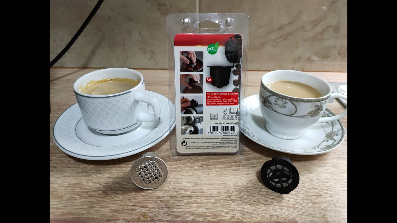 teste capsule a caf&eacute; Nespresso r&eacute;utilisable  👍👍👍