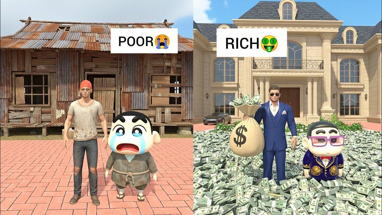 Franklin Poor😭 Sa Ban Gaya Rich 🤑 | Indian Theft Auto Simulator