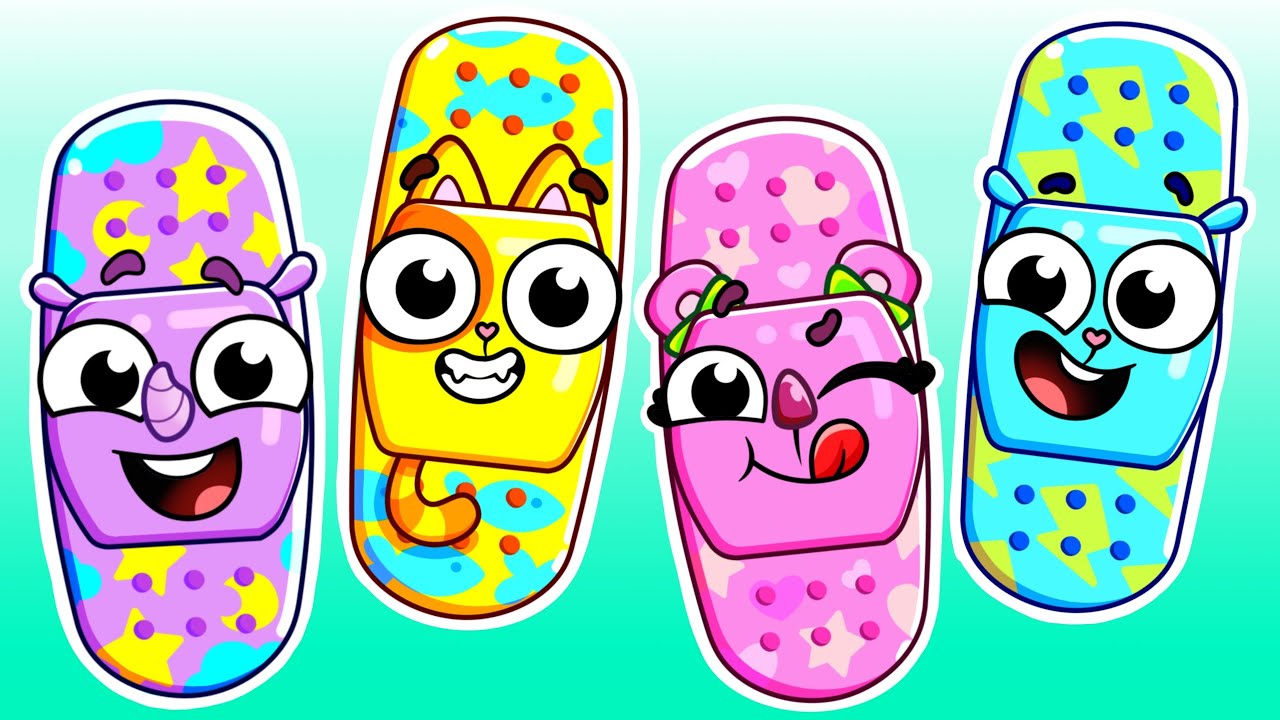 Bandage Song! 🩹 Let’s Fix the Boo-Boo! | Kids Songs And Nursery Rhymes by Baby Zoo Story✨