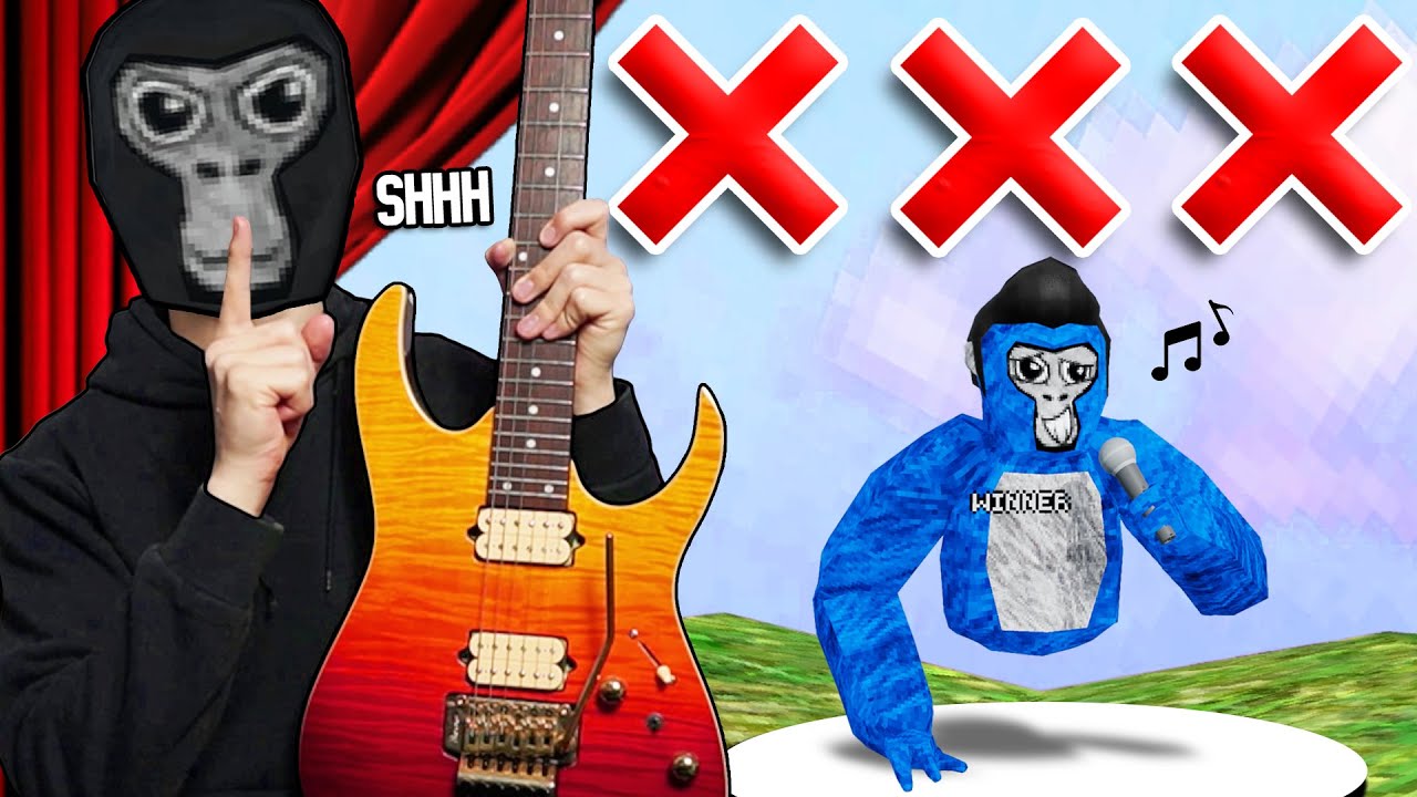 Я пробрался на шоу талантов в Gorilla Tag...
