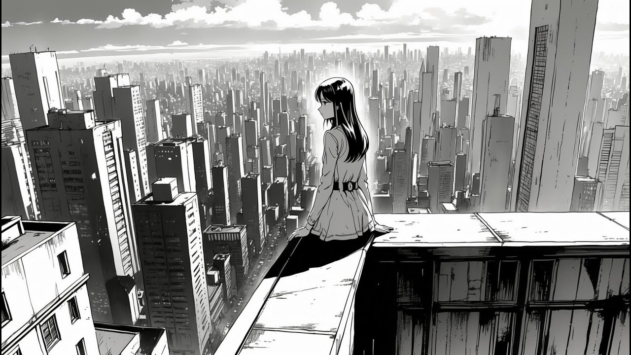🌌 2 Hours Midnight Rooftop Liquid DnB | Deep Silence & Smooth Beats 🌃✨