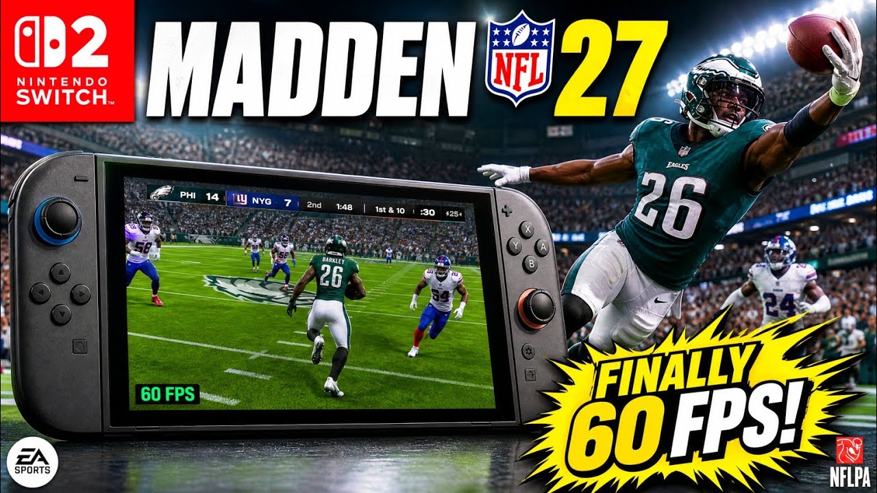 Madden NFL 27 на Switch 2 наконец-то выдает 60 FPS &mdash; рассказываем как