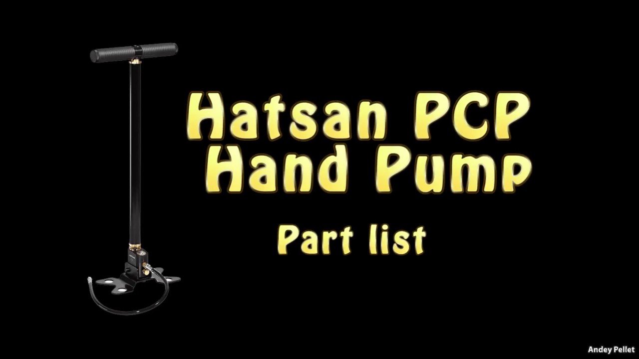 Hatsan hand pump part list