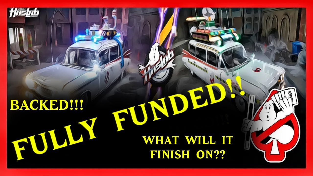 FULLY FUNDED!! Ghostbusters HasLab Ecto 1 & 1A Deluxe bundle by Hasbro