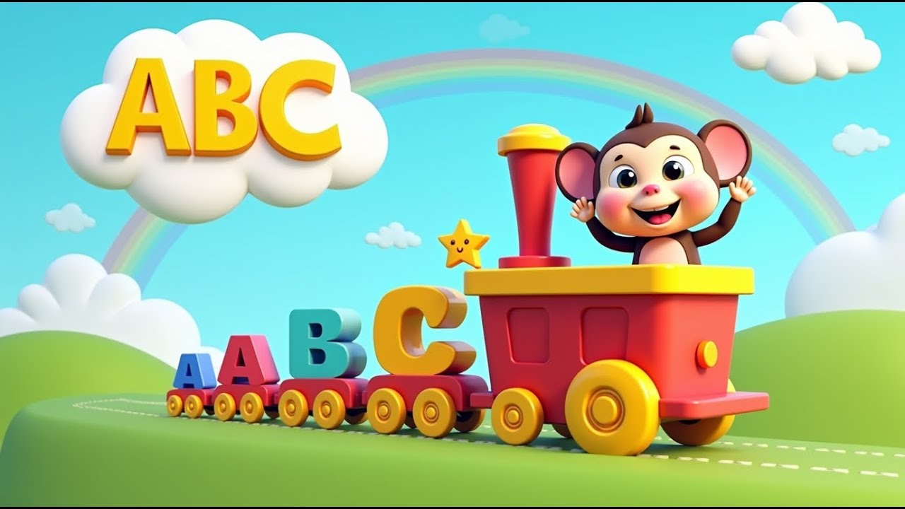 ABC Train Song for Toddlers 🚂 | Train song | ABC song